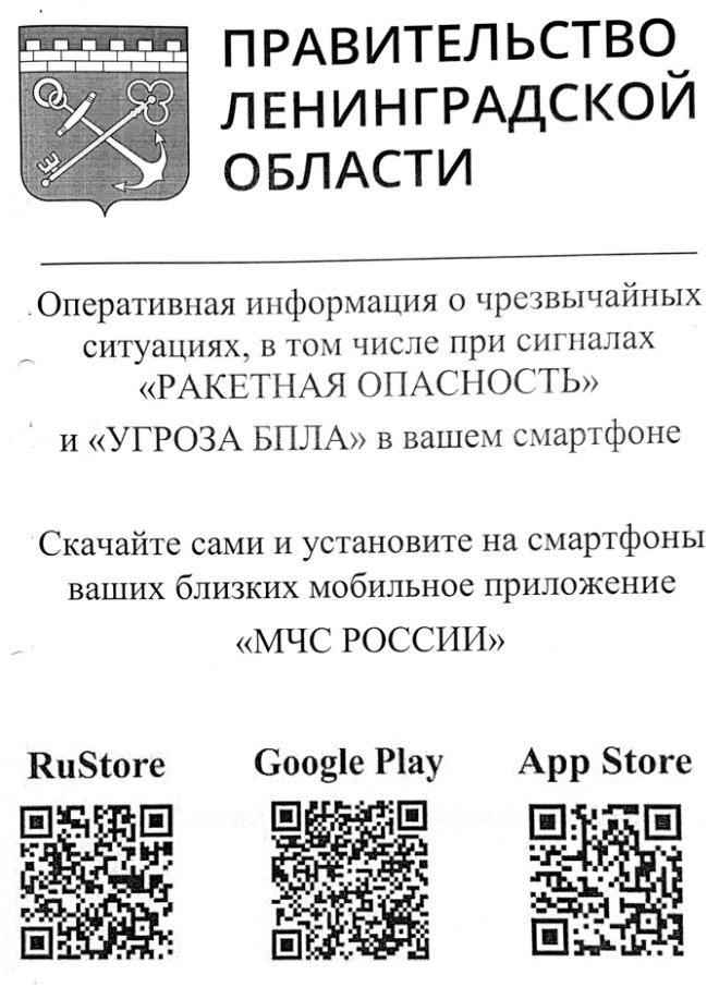 Памятка при сигналах «Ракетная опасность» и «Угроза БПЛА»